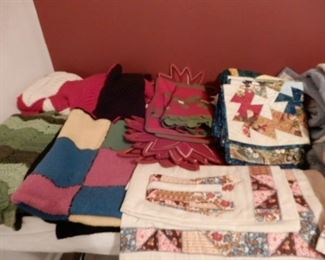 Linens, Throws, Pillows and Curtains