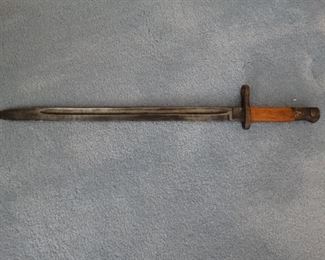 Spanish Artilleria M1893 Mauser Bayonet  15.75"