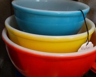 Fire King Nesting Bowls