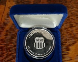 Union Pacific Silver Coin