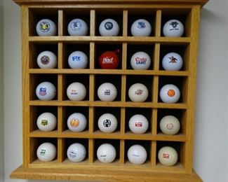 Vintage Advertising Gold Balls