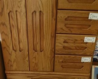 Oak Dresser/Armoire