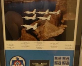Thunderbirds Framed Photo