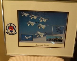 Thunderbirds Framed Photo