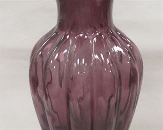 FENTON AMETHYST GLASS VASE