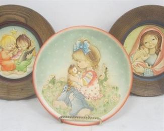 THREE ANRI PLATES: "1980 REJOICE", 1978 "MOTHER'S DAY", 1984 "A TIME FOR SECRETS"