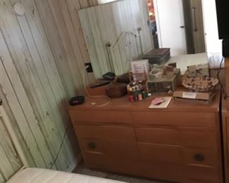 Mid Century Dresser with mirror