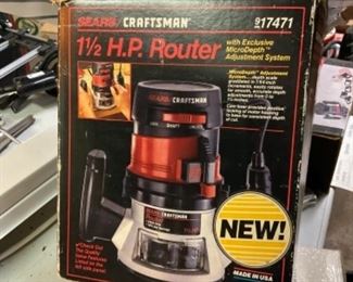 Craftsman 1 1/2 hp router
