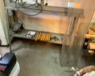 Wood working lathe and tools