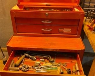 Waterloo tool chest with contents