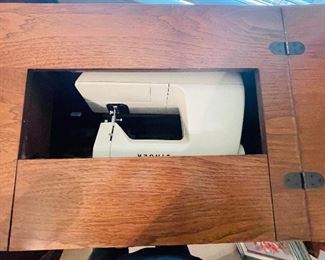  •  #38.  Sewing Consol cabinet sewing machine  • 32high 31wide 20deep