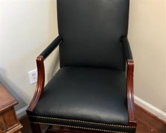 Navy blue desk chair
