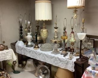 Vintage lamps & fixtures