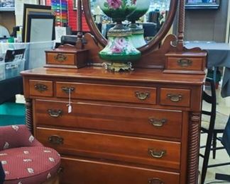 Willett Wildwood Cherry Vanity.