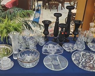 Vintage glass including crystal!