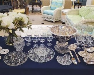 International Silver Punch bowl and more!
