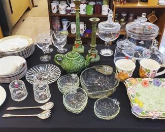 Tiffany & Co. green teapot!