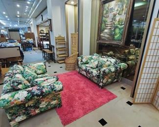 Rattan room dividers