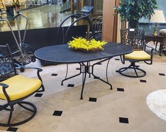 Patio table and chairs - table sold separately 