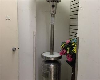 Propane patio heater.