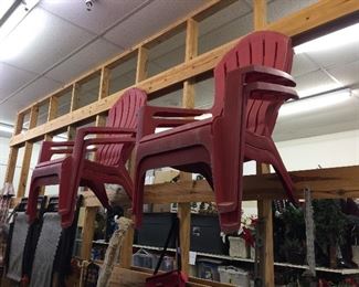 Patio chairs