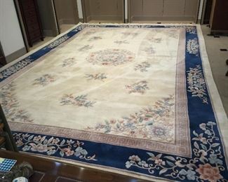 Large area rub this is a beautiful piece in excellent shape 11'5" x 17'5"