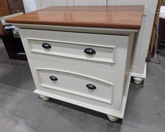 Christopher Lowell 2 Drawer Filing Cabinet 31 x 34 x 22 in