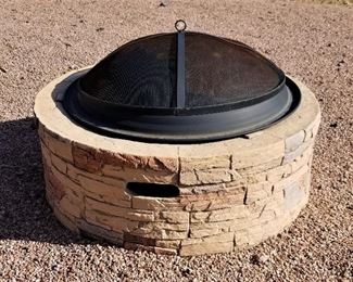 Almost new firepit