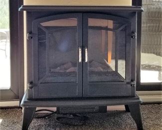 Indoor portable fireplace