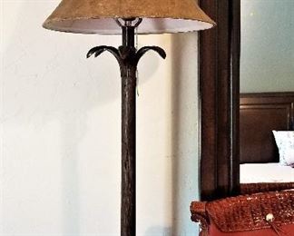Really nice tall candlestick lamp.