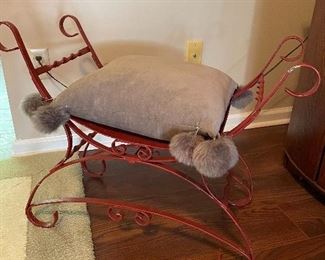 Metal stool