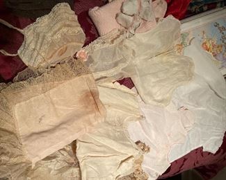 Few of the vintage baby clothes