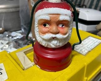 Vintage Santa lantern