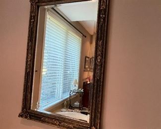 Antique mirror (circa. 1910) purchased from a store in Minnetonka