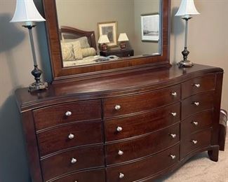 Dresser with mirror from Macy's furniture stores
