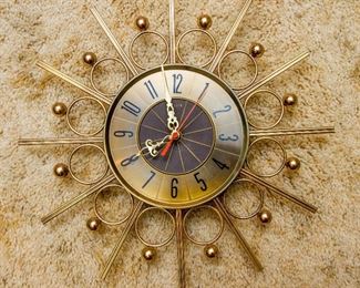 MCM Battery-operated Wall Clock -Works!