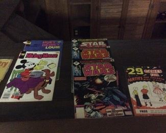 Old  comics the family kept