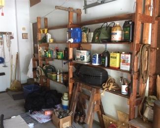 THE GARAGE IS LOADED 