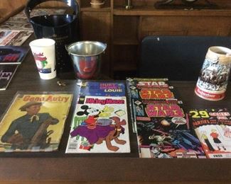 OLD COMIC BOOKS the family is keeping