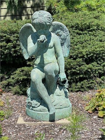 Lot 205
Leonardo Rosso Bronze Cupid Fountain.  https://www.bidrustbelt.com/Event/LotDetails/132363108/Leonardo-Rosso-Bronze-Cupid-Fountain