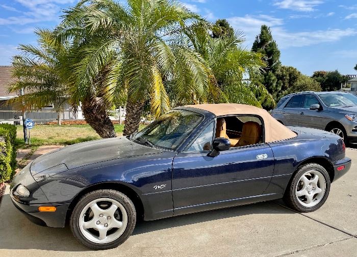 1995 Madza Miata. 
65k miles, orig owner, w/ maintance records.. Best BID left gets the car..must place bid in box.