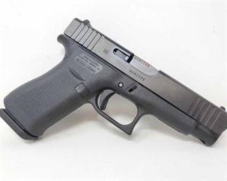 224	

Glock 48 9mm Semi-Auto Pistol
NO CA BUYERS
OUT OF STATE BUYERS ONLY

Serial Number: BKMZ598
Barrel Length 4"

$25 out of state shipping for a single handgun purchase with out insurance. Insurance cost varies by purchase amount. Shipping cost for multiple handguns or with rifles will also vary.