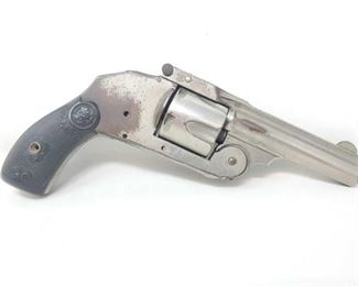 308	

Iver Johnson Arms & Cycle Works 32 Cal Revolver
CA OK

Barrel Length 3.25"

California Transfer Available. Ca and out of state shipping available to your local FFL. Buyer is responsible for checking local laws before bidding.