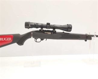 510	

Ruger 10/22 22LR Semi-Auto Rifle
CA OK

Serial Number: 0017-89525
Barrel Length 18.5"

California Transfer Available. Ca and out of state shipping available to your local FFL. Buyer is responsible for checking local laws before bidding.
3-127