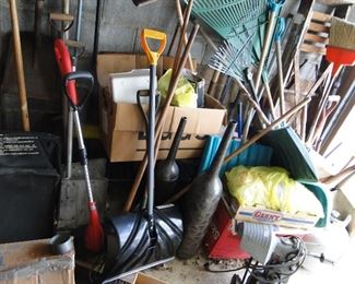 Rakes, Shovels and more