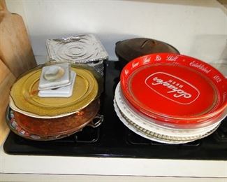 Beer Trays and vintage kitchen