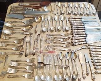 Sterling silver Reed and Barton French Renaissance flatware
