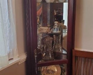 smaller American Drew corner cabinet