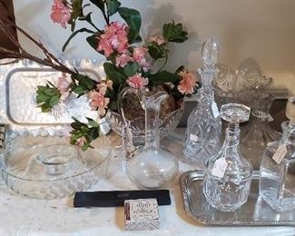 antique and vintage glassware