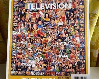 Sealed Television History Puzzle $12.00